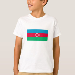 Patriotisches Aserbaidschan-Flaggen-T-Shirt T-Shirt