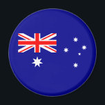 Patriotisches australisches Flaggenmagnet Magnet<br><div class="desc">Die Nationalflagge Australiens.</div>