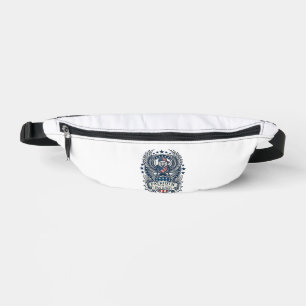 Patriotisches Bandana-Rocker Old Glory Musik Rock Bauchtasche