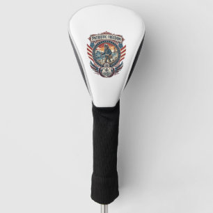 Patriotisches Beachcomber-Vektorgrafik-T-Shirt_1 Golf Headcover
