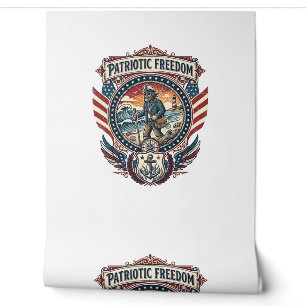 Patriotisches Beachcomber-Vektorgrafik-T-Shirt_1 Tapete