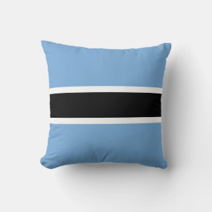 Patriotisches Botswana-Flaggen-Wurfkissen Kissen