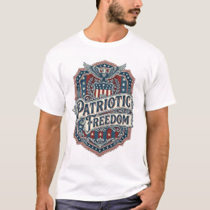 Patriotisches Country Gospel Vektorgrafik T-Shirt