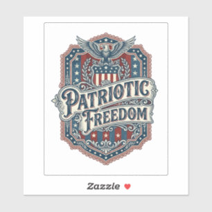 Patriotisches Country Gospel Vektorgrafik T-Shirt Aufkleber