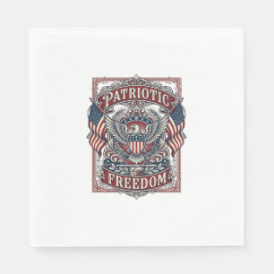 Patriotisches County-Parade-Vektorgrafik-T-Shirt_1 Serviette