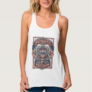 Patriotisches County-Parade-Vektorgrafik-T-Shirt_1 Tank Top