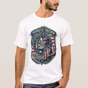 Patriotisches Dartspieler-Vektorgrafik-T-Shirt T-Shirt