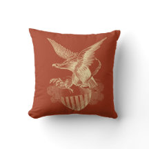 Patriotisches Eagle-Kissen