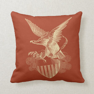 Patriotisches Eagle-Kissen Kissen