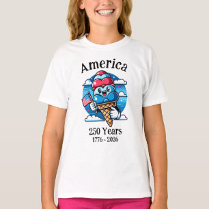 Patriotisches Eis 250 Jahre T-Shirt