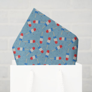 Patriotisches Eis-Pop-Tissue-Papier Seidenpapier
