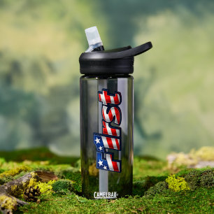 Patriotisches F1rst-Flaggen-Design Trinkflasche