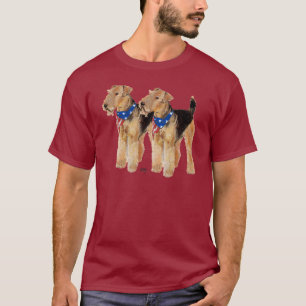 Patriotisches Flaggen-Duo T-Shirt