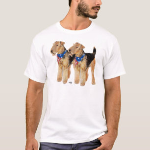 Patriotisches Flaggen-Duo T-Shirt