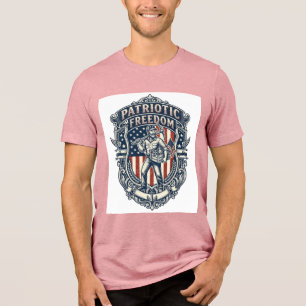 Patriotisches Flohmarkt-Picker-Vektorgrafik-T-Shir Tri-Blend Shirt