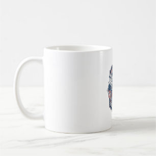 Patriotisches Florist-Vektorgrafik-T-Shirt_1 Kaffeetasse