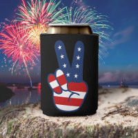 Patriotisches Friedenszeichen am 4. Juli