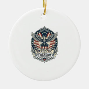 Patriotisches Geburtsjahr-Serie Vektorgrafik T-Shi Keramik Ornament
