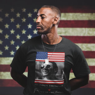 Patriotisches Gedenkfoto-T-Shirt T-Shirt