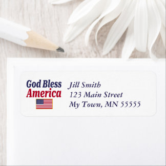 Patriotisches Gott segne Amerika