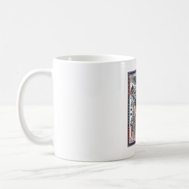 Patriotisches Harz Kaffeetasse (Links)