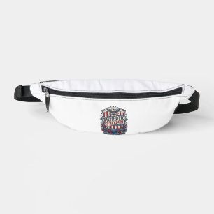 Patriotisches Herbsternte-Vektorgrafik-T-Shirt Bauchtasche