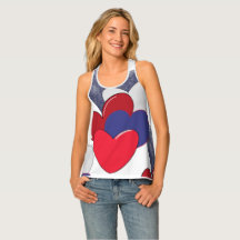 Patriotisches Herz "ich Liebe die USA "