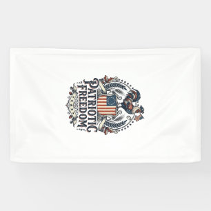 Patriotisches Hühnerhalter-Vektorgrafik-T-Shirt_1 Banner