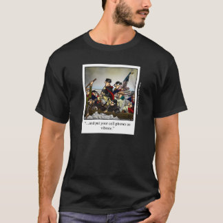 Patriotisches Humorales Cartoon Tee Shirt