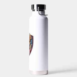Patriotisches Hund Papa Golden Retriever Gravur Sh Trinkflasche