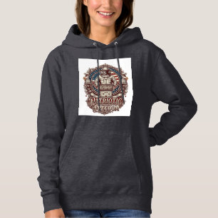 Patriotisches Imker-Vektorgrafik-T-Shirt Hoodie