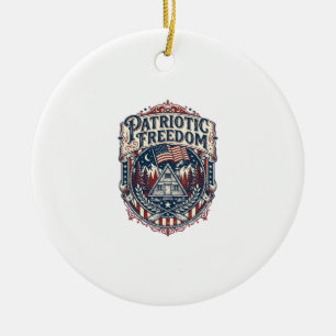 Patriotisches Kabinen-Wochenende-Vektorgrafik-T-Sh Keramik Ornament