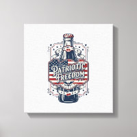Patriotisches Kirsch-Soda Retro-Vektorgrafik-T-Shi