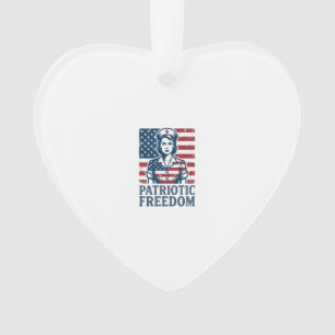 Patriotisches Krankenpfleger-Vektorgrafik-T-Shirt Ornament