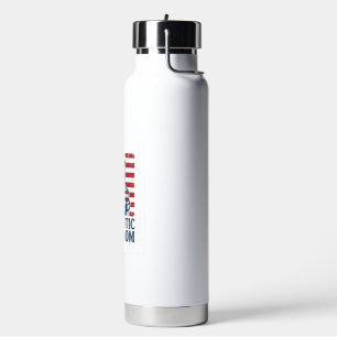 Patriotisches Krankenpfleger-Vektorgrafik-T-Shirt Trinkflasche