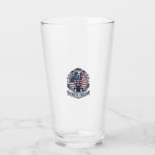 Patriotisches Labrador Retriever Vektorgrafik T-Sh Glas