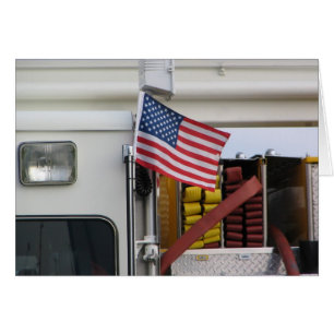 Patriotisches Löschfahrzeug