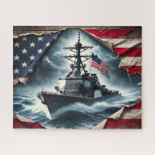 Patriotisches Marineschiff