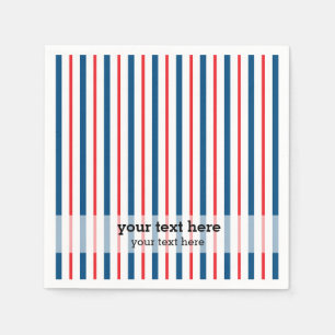 Patriotisches Muster Serviette