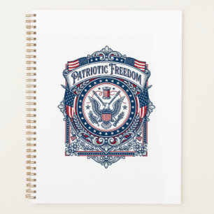 Patriotisches Nähzirkel Vektorgrafik T-Shirt Planer