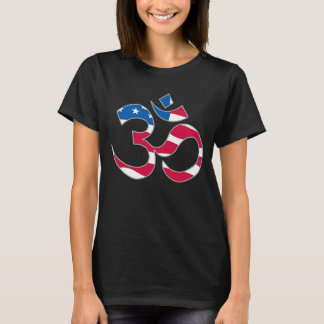Patriotisches OM-Symbol T-Shirt