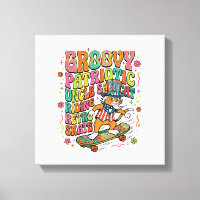 Patriotisches Onkel-Sam-Katze Retro-Typografie T-S