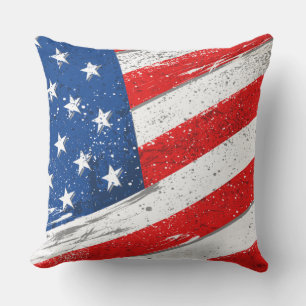 Patriotisches Outdoor-Kissen Kissen