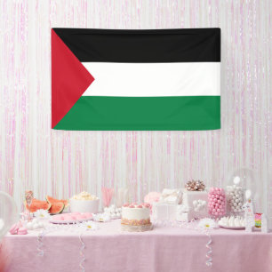 Patriotisches palästinensisches Banner für Innen- 