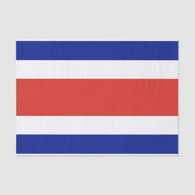 Patriotisches Papiertaschentuch mit der Flagge Cos Seidenpapier (Vorderseite)