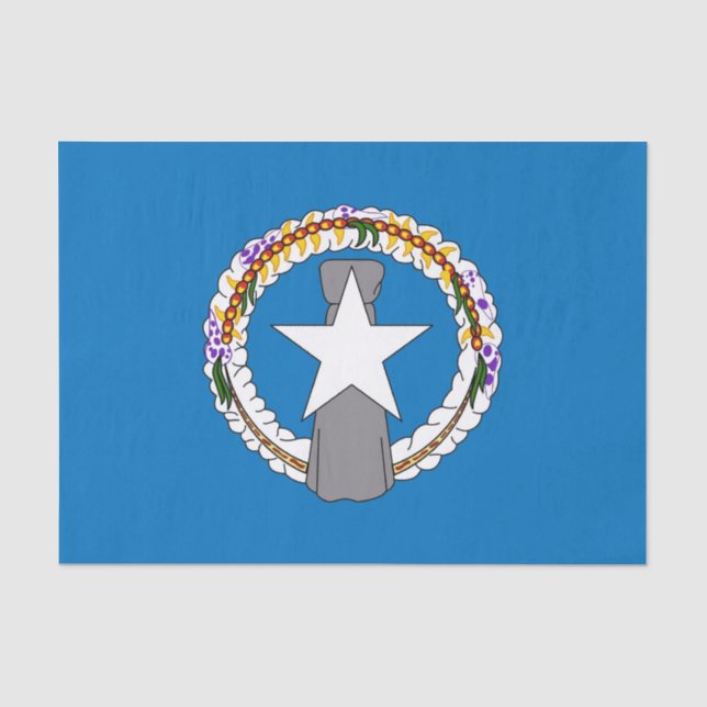 Patriotisches Papiertaschentuch mit der Flagge Nor Seidenpapier (Vorderseite)