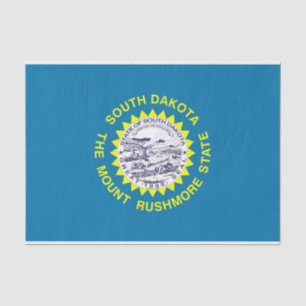 Patriotisches Papiertaschentuch mit der Flagge Sou Seidenpapier