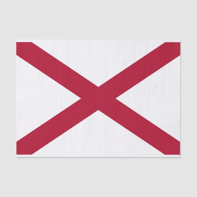 Patriotisches Papiertaschentuch mit der Flagge von Seidenpapier (Vorderseite)