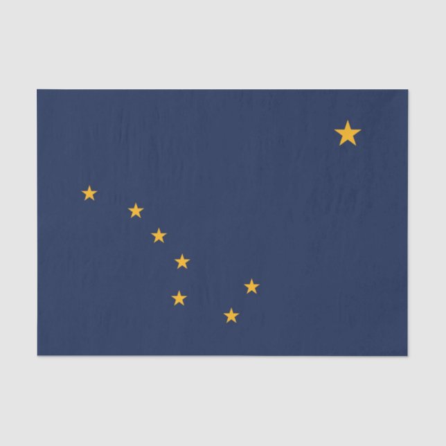 Patriotisches Papiertaschentuch mit der Flagge von Seidenpapier (Vorderseite)