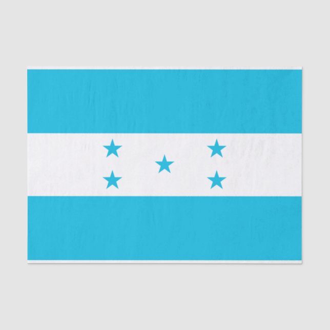 Patriotisches Papiertaschentuch mit Flagge von Hon Seidenpapier (Vorderseite)